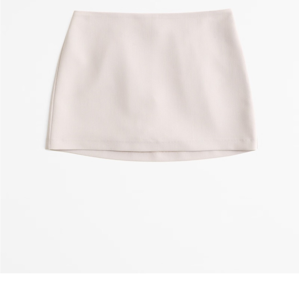 Abercrombie & Fitch Cream Pencil Mini Skirt Cocktail